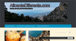 Desktop Screenshot of alicantediferente.com